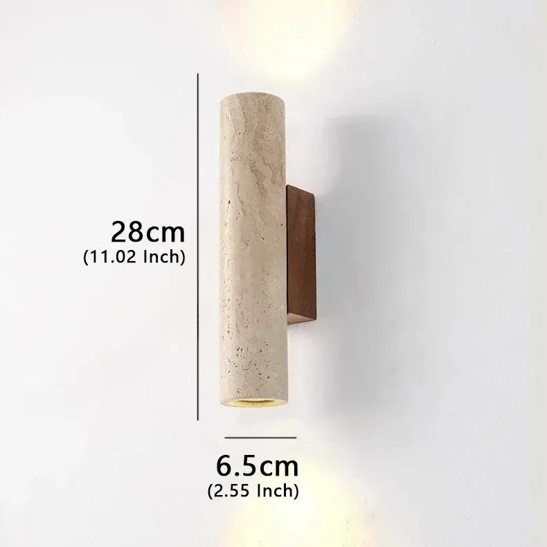 Applique Wabi-Sabi dans un couloir naturel