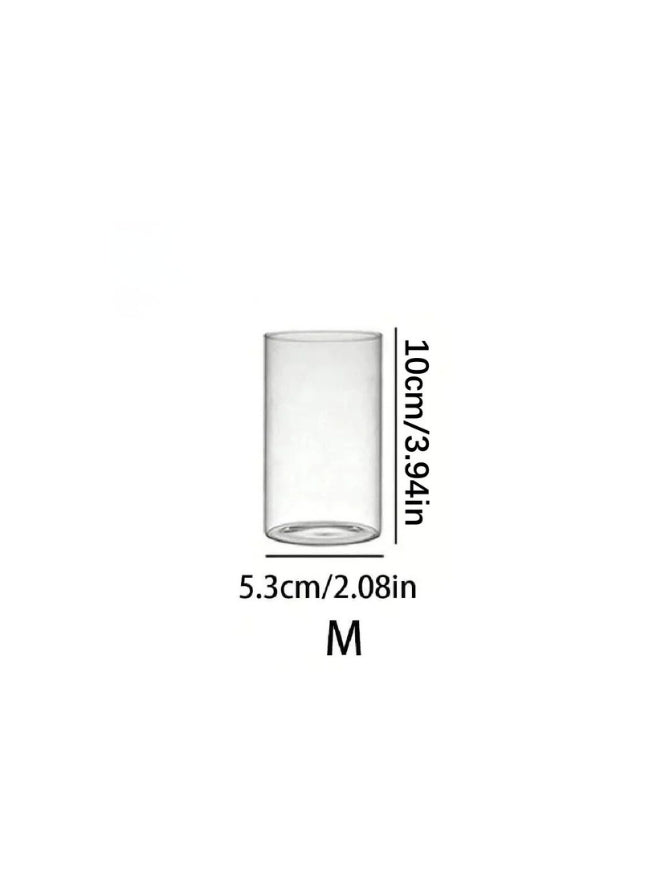 Bougeoir cylindre verre moyen modèle