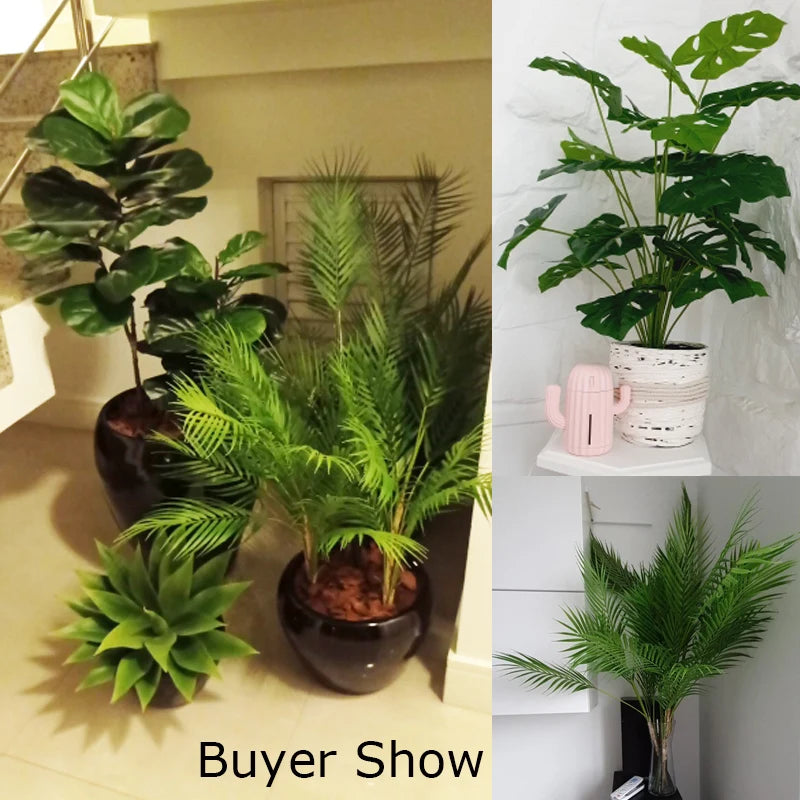 Palmier Monstera tropical artificiel petit modèle