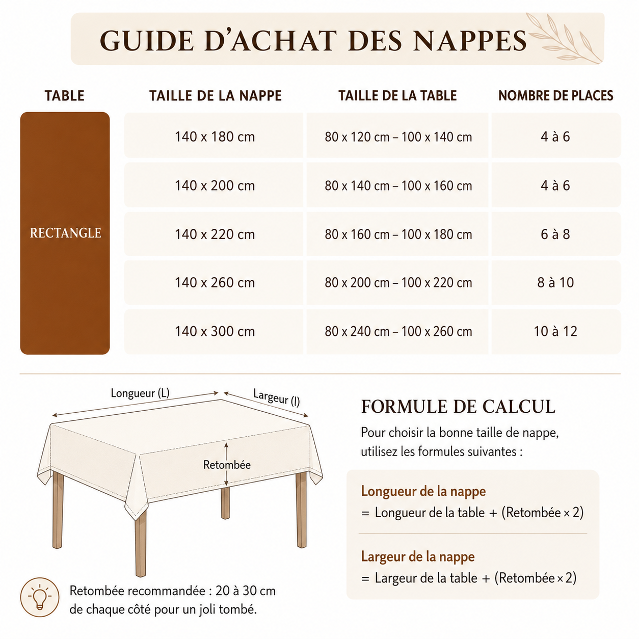 Nappe en lin et coton — Collection Battilo