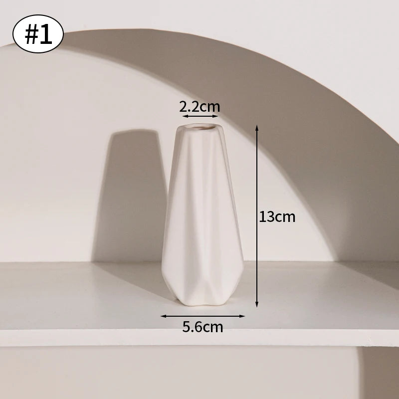 Vase céramique rétro coloris beige naturel