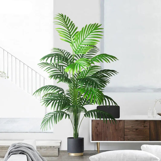 Palmier Monstera artificiel au feuillage généreux et dense – HAVLY