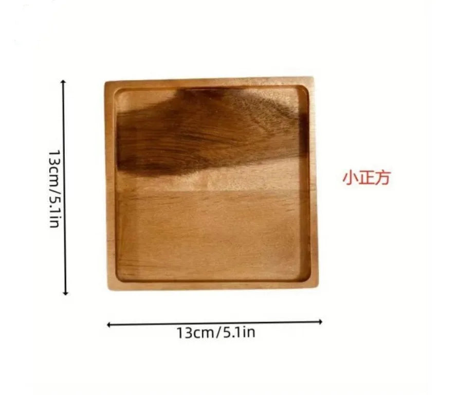 Plateau bois massif japonais coloris naturel