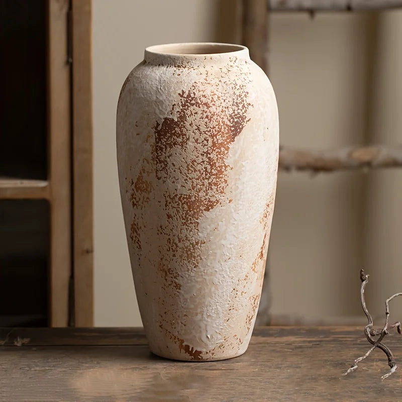 Pot céramique Wabi-Sabi, schéma des dimensions