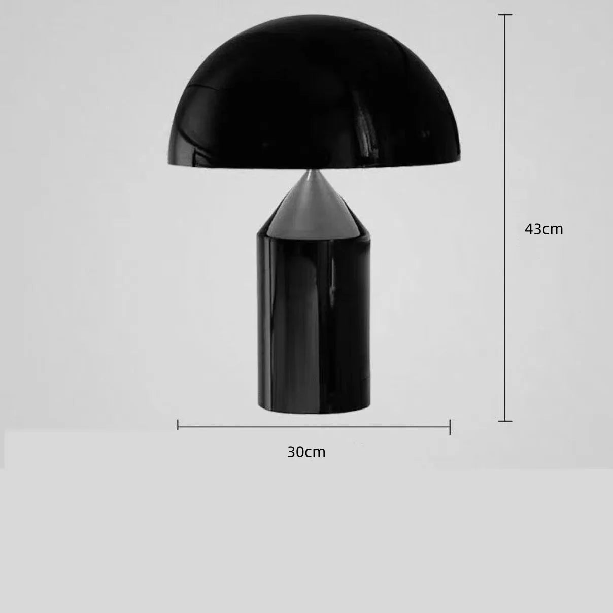 Lampe champignon, détail du câble textile