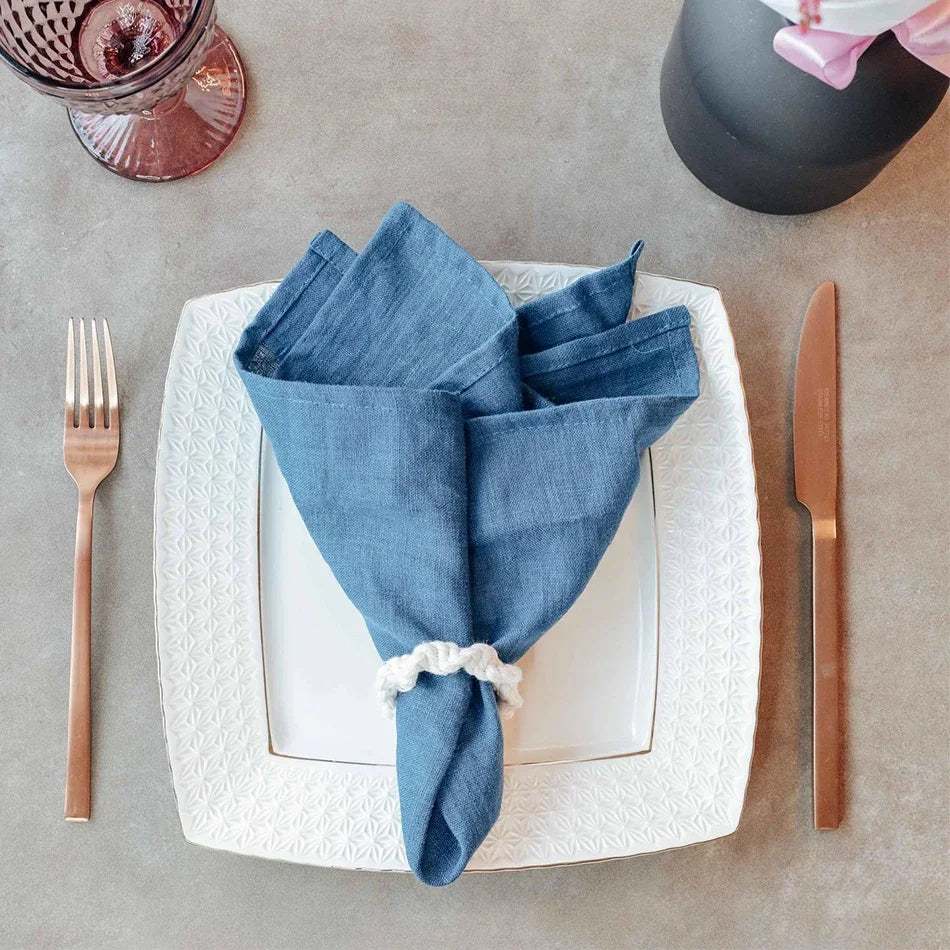 Serviettes de table en lin