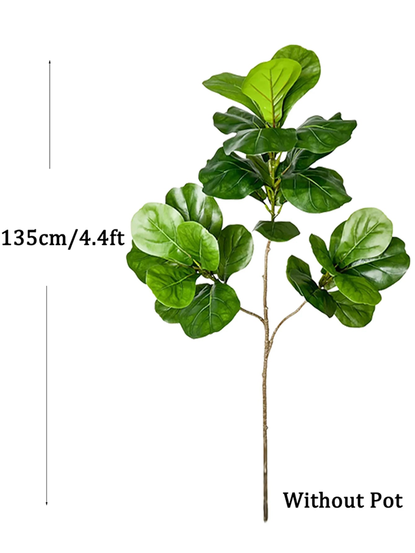 Ficus lyrata artificiel petit modèle