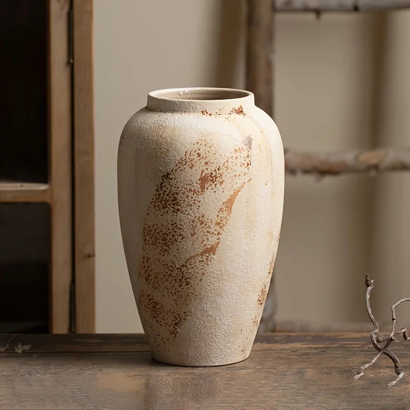 Pot céramique Wabi-Sabi coloris gris