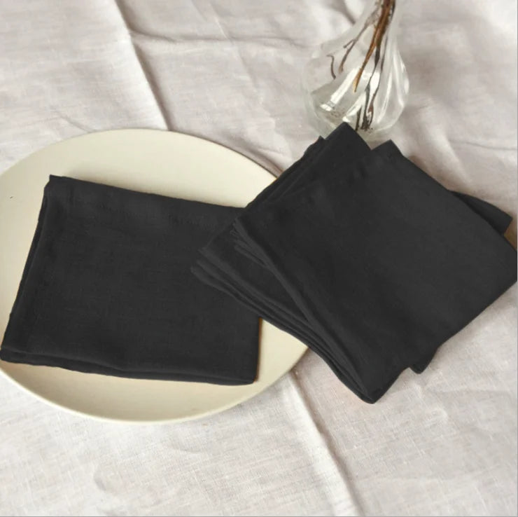 Serviettes de table en lin