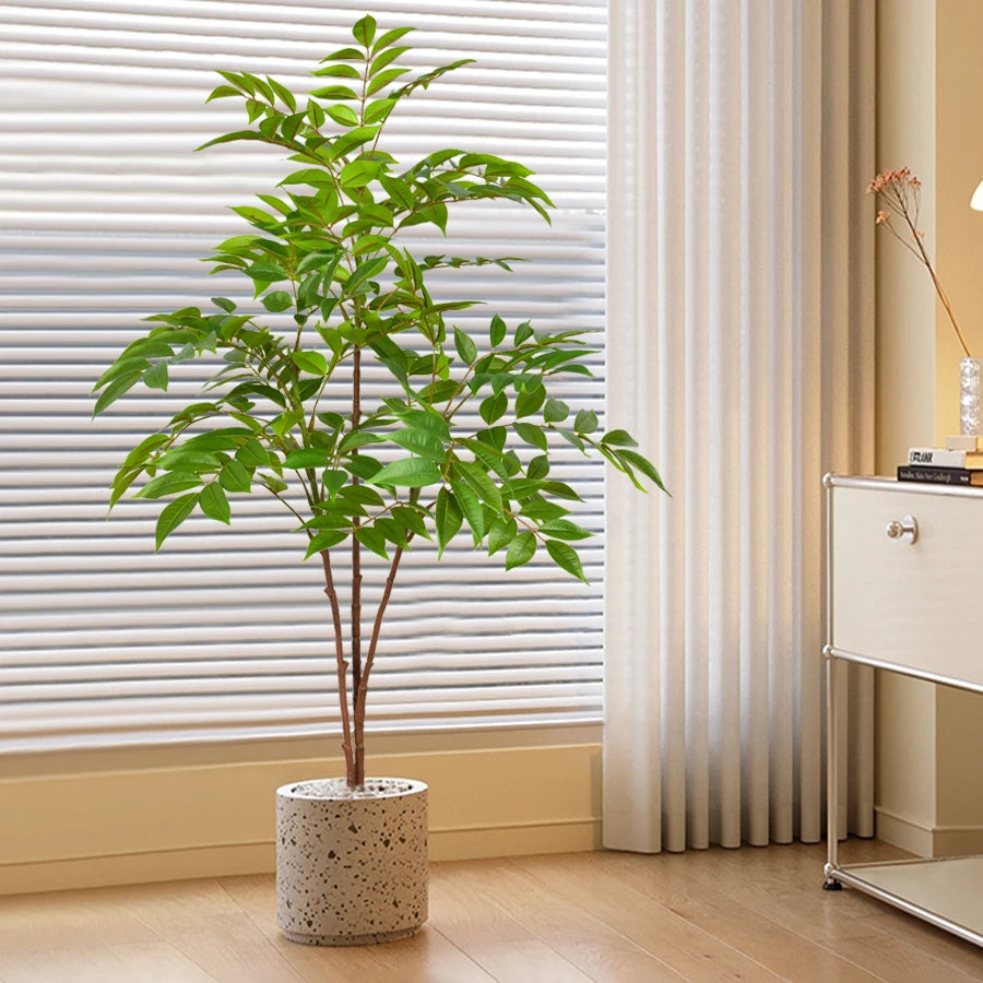 Ficus Banyan artificiel au grand feuillage tropical – HAVLY