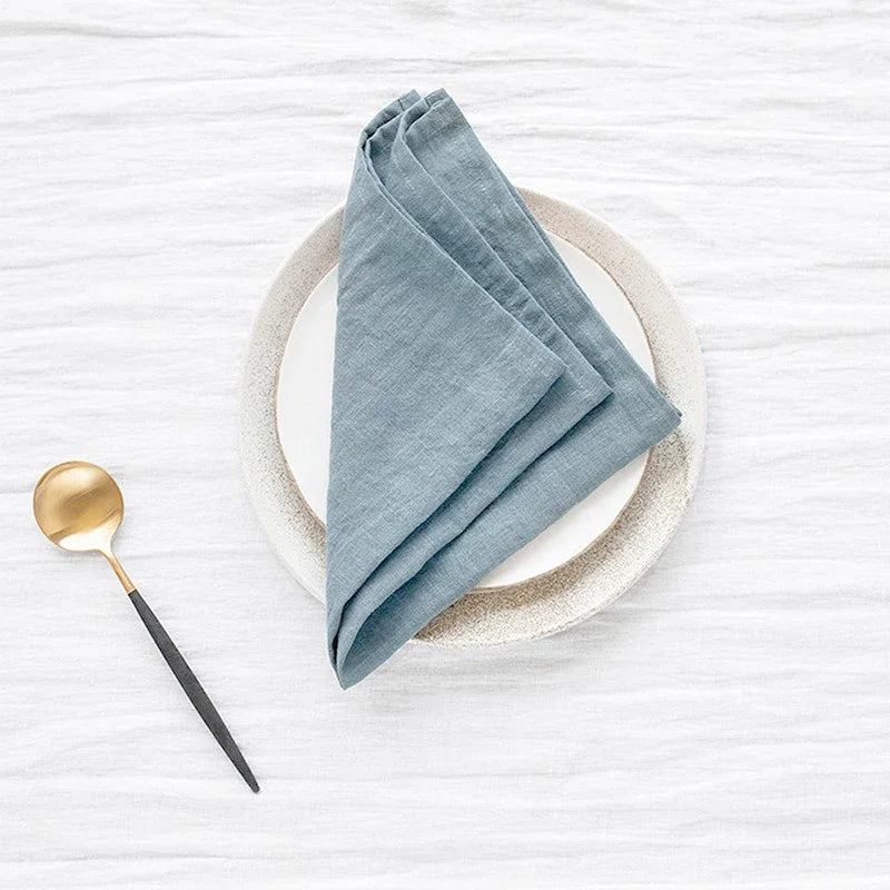 Serviettes de table en lin