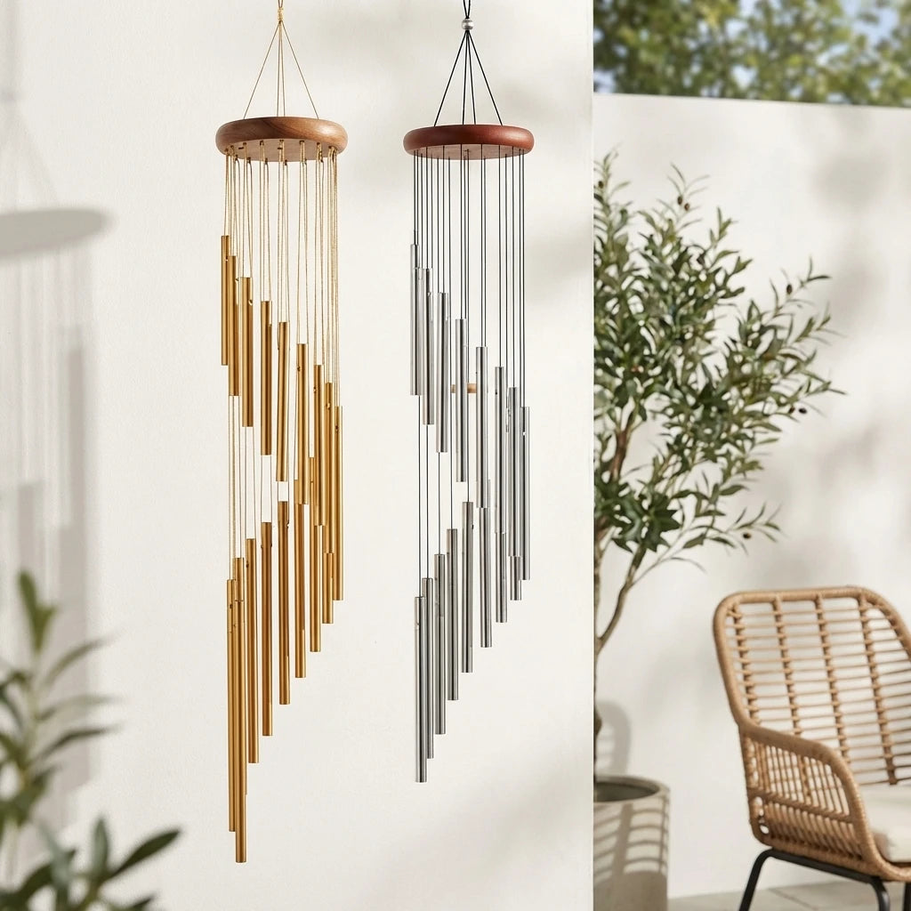 Carillon en tubes d'aluminium suspendu – HAVLY