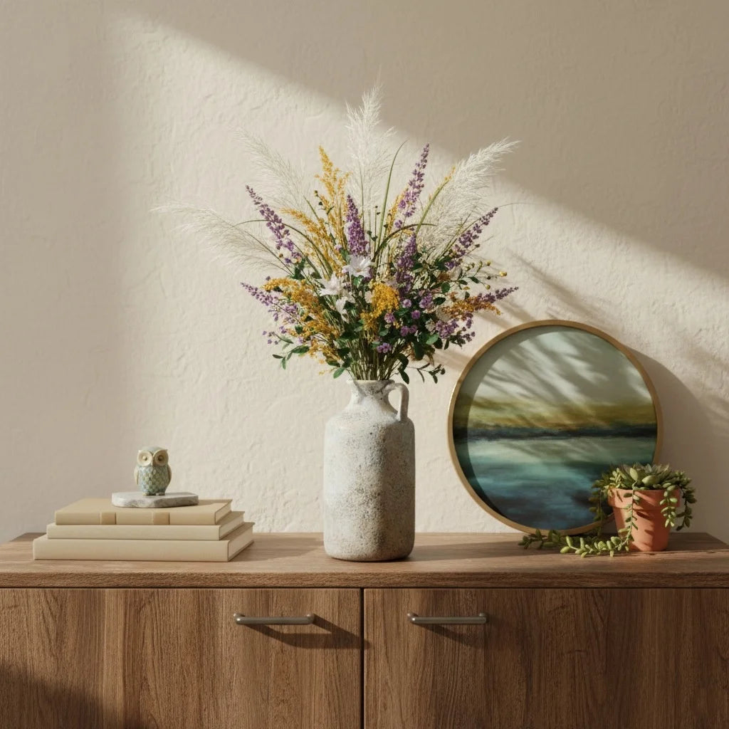 Vase céramique Atelier dans un intérieur naturel