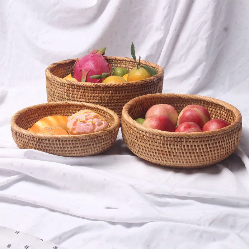 Panier rotin HEMU dans un intérieur aux tons naturels