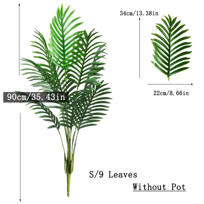 Palmier Monstera artificiel grand modèle